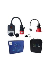 Resim Elektrikli Araç Şarj Paketi 22Kw Şarj Cihazı + 5 Metre Tip 2 Kablo 