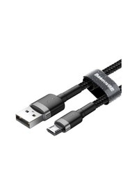Resim BASEUS CAFULE MİCRO USB 1METRE 2.4A HIZLI ŞARJ HALAT USB KABLO 