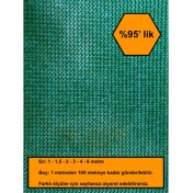 Resim %95 Gölge Oranlı File, Gölgelik, Gergi File, Bahçe Gölgeliği, 2X35 Metre 
