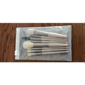 Resim Lüks Yumuşak Kabarık Makyaj Fırça Seti - Tüm Cilt Tipleri 8 Parça Fırça Seti Mini Makyaj Seyahat 