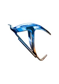 Resim Briviga Plastik Matara Kafesi Mavi Bronz İki Renk Pc Bisiklet Matara Şişe Kafesi 160x120mm, 28 G Mavi 