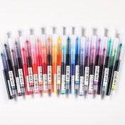 Resim Set, 24 Renkli Çanta Renkli Düz Sıvı Yürüyen Boncuk Kalem Jel Kalem Büyük Kapasiteli Su Kalem Seti Boyama Malzemeleri, Okula Dönüş, Okul Malzemeleri, Kawaii Kırtasiye, Okul Renkleri, Kırtasiye, Yazı Kalemleri 
