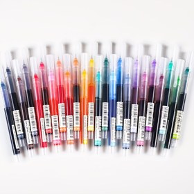 Resim Set, 24 Renkli Çanta Renkli Düz Sıvı Yürüyen Boncuk Kalem Jel Kalem Büyük Kapasiteli Su Kalem Seti Boyama Malzemeleri, Okula Dönüş, Okul Malzemeleri, Kawaii Kırtasiye, Okul Renkleri, Kırtasiye, Yazı Kalemleri 