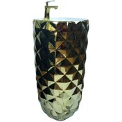 Resim Pure Crystal Gold Kolon Lavabo Bb-921 