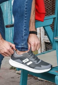 Resim Jump Gri - 27523 Erkek Spor Ayakkabı 