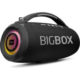 Resim PMR BigBox – Güçlü Bass, LED Işık ve TWS Destekli Bluetooth Hoparlör 