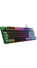 Resim Acer Emachines, Eak87, Siyah/gri, Usb Kablolu, Rgb Backlight, Red Mekanik Switch, Türkçe Q, 87 Tuşlu, Gaming Klavye 12934554 