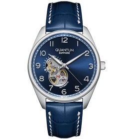 Resim Quantum Qmg1241.399 Safir Cam Otomatik Erkek Kol Saati Metalik Gri 