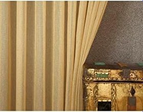 Resim Massarelli Etamin Şantuklu Tül Altın Rengi 1-3 Sık Pile 350 x 260 Altın Rengi 
