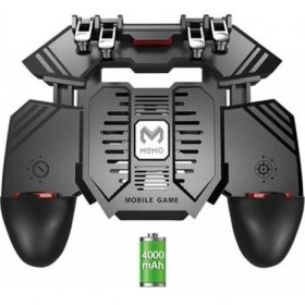 Resim Polhammobile 4000MAH Powerbankli Telefon Soğutuculu Fanlı Oyun Kolu, Pubg Ateş Tuşlu Soğutuculu Oyun Kolu 