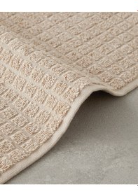 Resim English Home Chequer Pamuk El Havlusu 30x45 Cm Bej Bej 