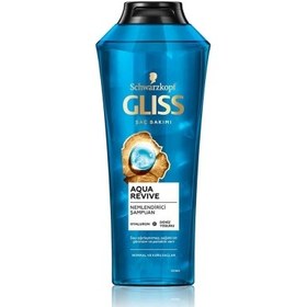 Resim Gliss Aqua Revive Hyaluron ve Deniz Yosunu İçeren Nemlendirici Şampuan 500ml 