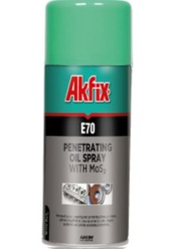 Resim Akfix E70 Pas Sökücü Sprey 200 ML 