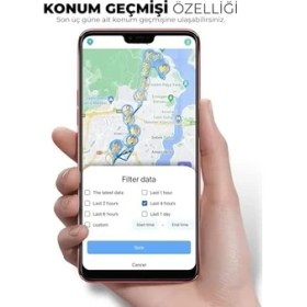 Resim Fırsat Mağazam Plus Tag Ios & Uyumlu Akıllı Gps Takip Cihazı (Siyah) 