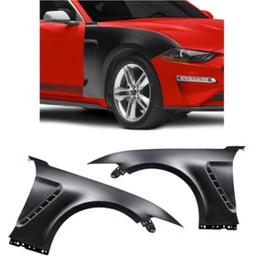 Resim Ford Mustang Ön Çamurluk Seti Rl (Gt350) 2018 Sonrası Uyumlu 