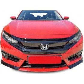 Resim Honda Civic Fc5 Ön Lip Custom Plastik Boyasız 
