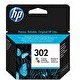 Resim HP 302 F6U65AE Renkli Mürekkep Kartuşu 