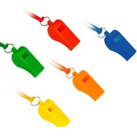 Resim 5'li Renkli Düdük 