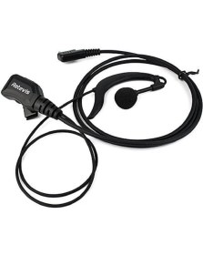 Resim Walkie Talkie G Şekilli Mikrofonlu Kulaklık 2 Pin Ayarlanabilir RT22 RT21 Baofeng Uv-5r 888S Uyumlu 
