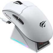 Resim Havit Gamenote M5 Pro Superlight Kablosuz Gaming Mouse - 30.000 Dpı, PAW3950 - Rgb Şarj Standlı - Ekranlı 