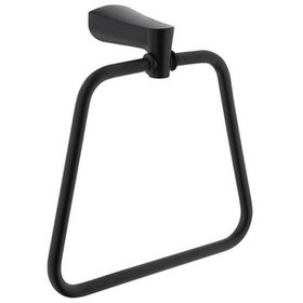 Resim Vitra Base 800 Halka Havluluk Mat Siyah A4408436 Siyah 