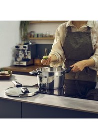 Resim Fissler Vitaquick Elemental Düdüklü Tencere 4,5 Litre Gri 