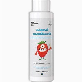 Resim Humble Mouthwash Ağız Bakım Suyu Kids Çilek 500 ML 