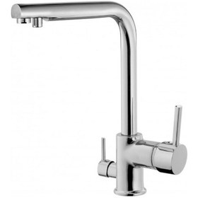 Resim Truva Imaj Mix Kuğu Eviye Bataryası Arıtma Çıkışlı Krom 