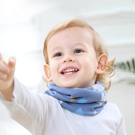 Resim 2 Adet Çocuk Pamuklu Rüzgarlık Boyunluk, Sonbahar ve Kış İçin Sıcak Erkek ve Kız Atkı 