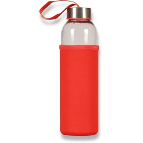 Resim 500 Ml Cam Matara Açık Kırmızı 