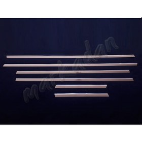 Resim Markadan Audi 3 Hb Krom Cam Çıtası 2005-2012 6 Parça Paslanmaz Çe 