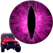 Resim Canavar Gözler Far Çıkartmaları 3d Stereo Yuvarlak Gözler Far Süslü Çıkartmalar Amerika Birleşik Devletleri Style 5 1 ADET 