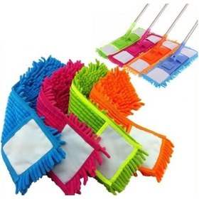 Resim Larimar Makarna Mop Mikrofiber Yedek Paspas Temizlik Bezleri 5'li 40 CM 