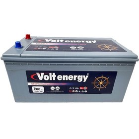 Resim VOLT ENERGY 12 V 200 Amper Deep Cycle Marin Bakımsız Akü 