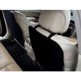 Resim Araba Koltuk Arkası Koruyucu 2 li Kılıf - Siyah 