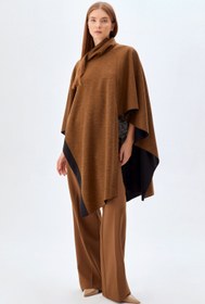 Resim Boğazlı Panço CAMEL - 36 / Camel 