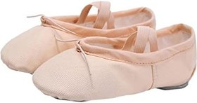 Resim PLAFOPE 1 Çift Santa Şapka Kız Bale Ayakkabıları Bale Terlik Çocuk Dans Ayakkabıları Bale Dans Ayakkabıları Yoga Ayakkabıları Taban Bale Ayakkabısı Çocuklar Için Bale Ayakkabıları 