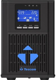 Resim Tescom Neolıne 1kva 2x12v/9ah 1f/1f Online Ups 900040100 