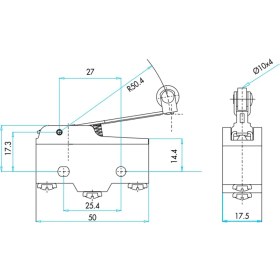 Resim Emas MN1MIM2 ,makara KOL-40MM KONTAK-1A1K Mini Sivic 