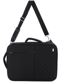 Resim Case Club Unisex Omuz Askılı Sırt Ve El Çantası 15,6'' Laptop Bölmeli Usb Aparatlı Su Geçirmez Kumaş 