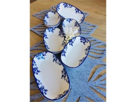 Resim Yasemin Model 6'lı Oval Kahvaltılık 