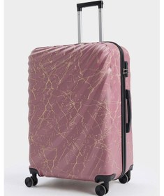 Resim Defacto Unisex Sert Kapaklı Çekçekli Büyük Boy Valiz E7064axnsbr410 Bordo-br410 