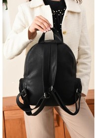 Resim Just Polo Kadın Orijinal Just Polo Büyük Boy Lüks Ve Şık Sırt Çantası Shopper Siyah 