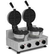 Resim Wfl11.e22 Zamanlayıcılı Çiftli Amerikan Waffle Makinesi, Elektrikli 