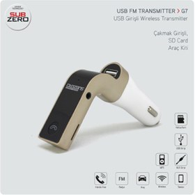 Resim Genel Markalar Bluetooth Araç Kiti Fm Transmitter Carg7 