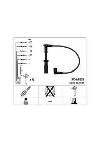Resim Alfa Romeo 156 Buji Kablosu 1.6 1998-2006 Ngk 8597 