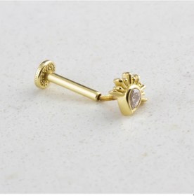 Resim Glorria Altın Damla Tragus Piercing 75163418 
