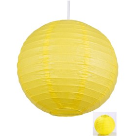Resim Savings Sphere Dekoratif Çin Feneri – Kağıt Lamba Sarı 