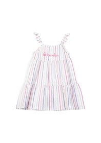 Resim United Colors Of Benetton Kız Çocuk Elbise Bnt-g21234 Beyaz 