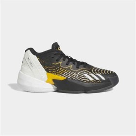 Resim adidas Donovan Mitchell Issue 4 Erkek Siyah Basketbol Ayakkabısı (HR0720) 
